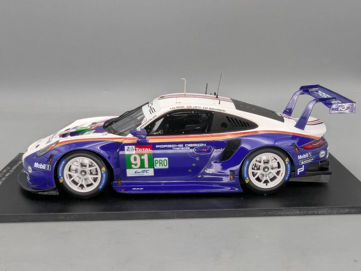 Modellautos 1:18 Spark 18S392 Porsche 911 RSR 24h Le Mans 2018 #91 Lietz uA OVP