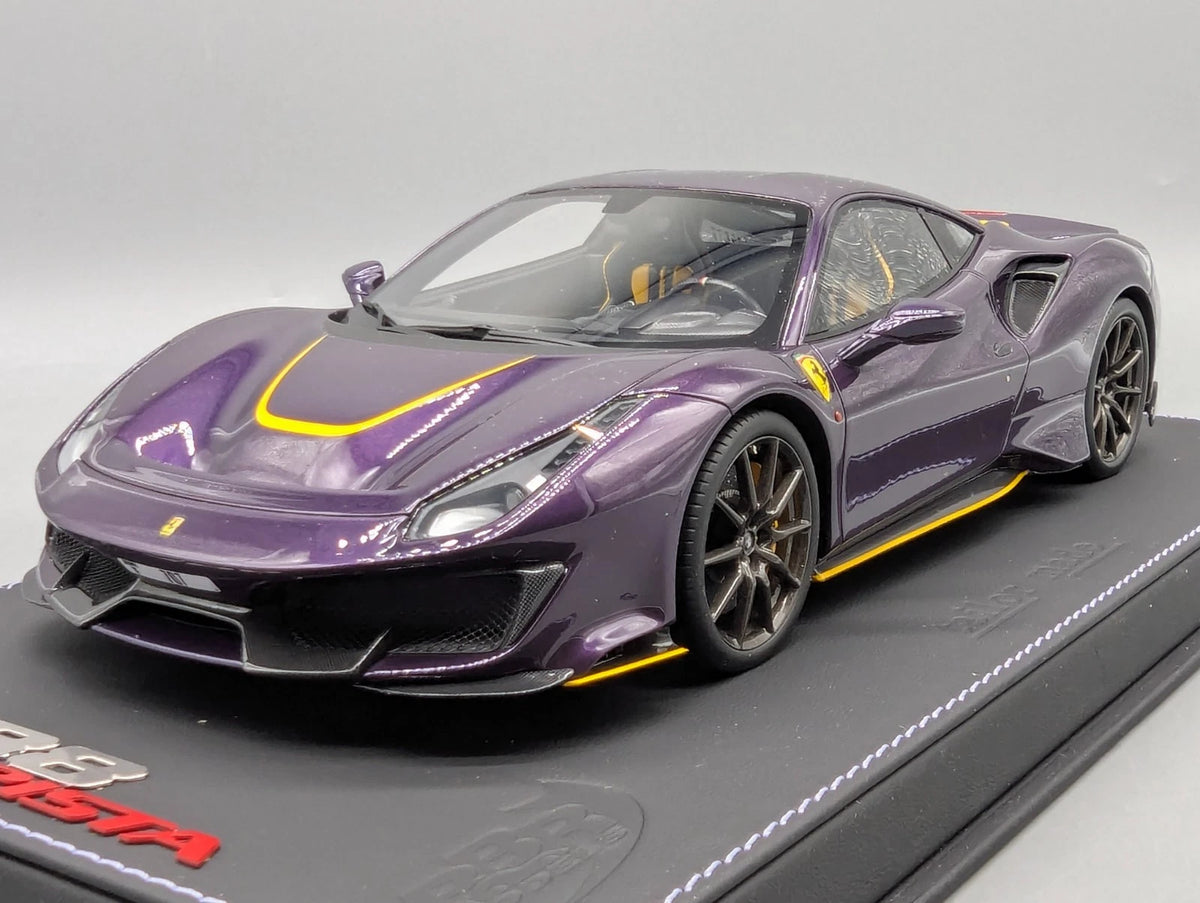 Modellautos 1:18 BBR CALSITO Ferrari 488 Pista Dubai Ltd 09/20 Stck in OVP