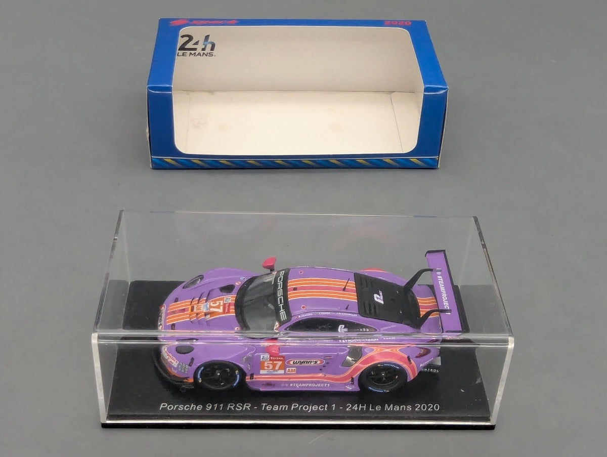 Modellautos 1:43 Spark S7988 Porsche 911 RSR 24h Le Mans 2020 #57 mit OVP