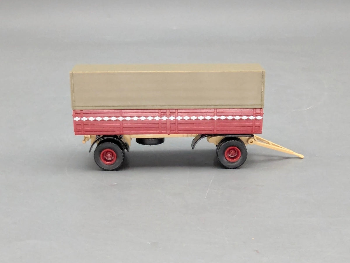 Lkw Modell H0 1:87 Brekina Mercedes Benz LP 333 Lastzug mit Anhänger OVP