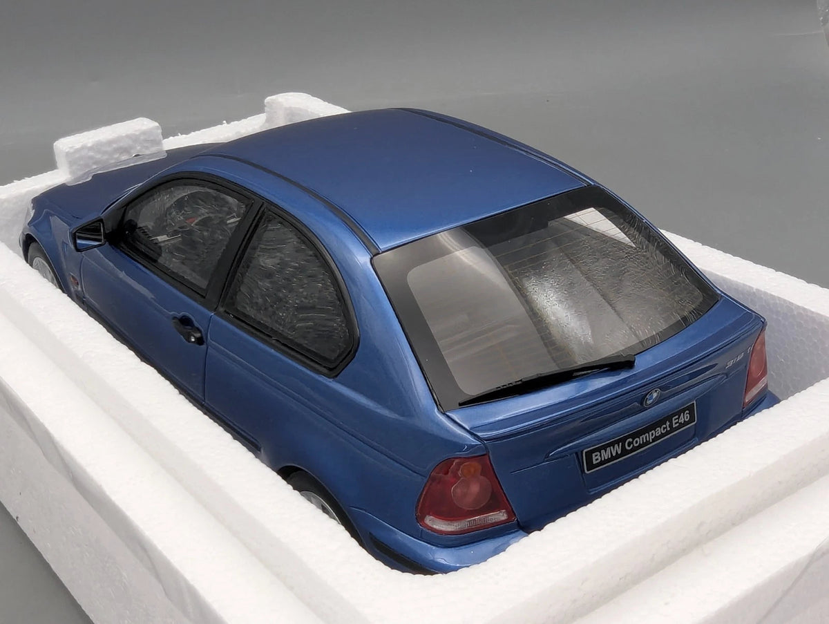 Modellautos 1:18 Otto Mobile OT462 BMW Compact E46 318 TI Blue mit OVP