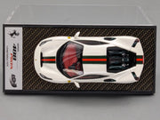 Modellautos 1:43 BBR Ferrari 488 Pista Met Italian White Ltd 73/78 mit OVP