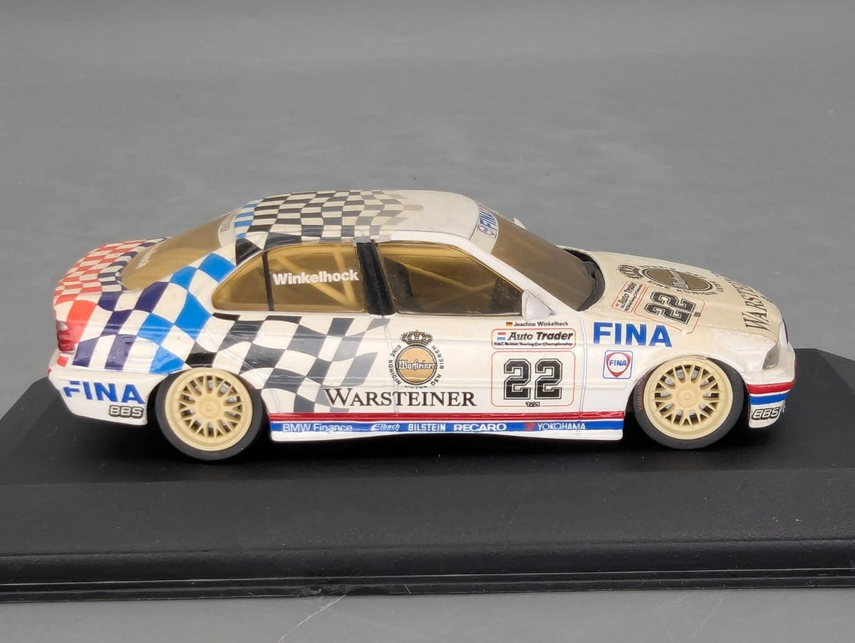 Modellautos 1:43 Minichamps BMW 318i  BC 1993 #22 J. Winkelhock mit OVP