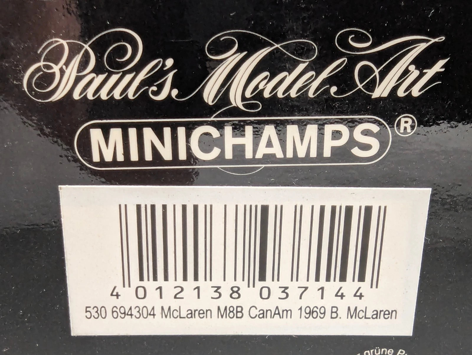 Modellautos 1:43 Minichamps McLaren M8B Can Am Series 1969 Champion #4 mit OVP
