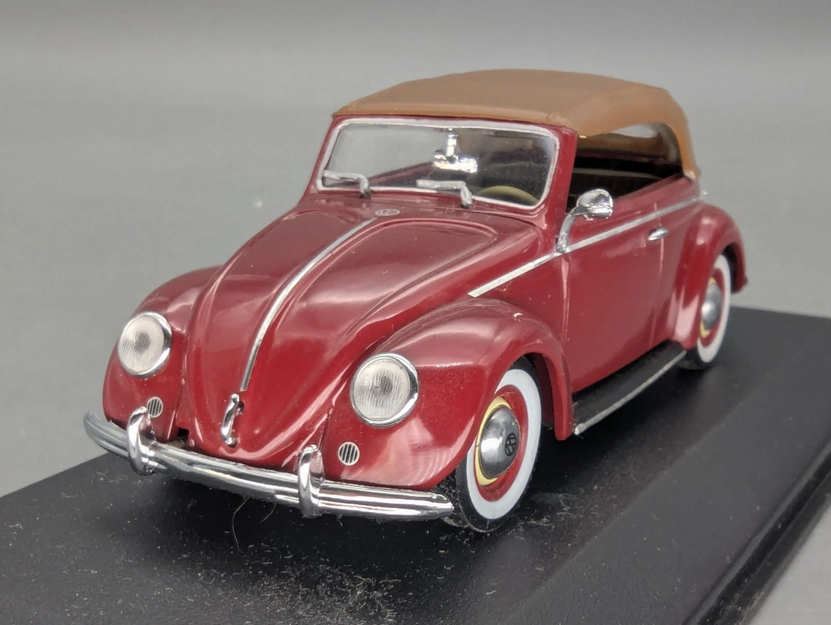 Modellautos 1:43 Minichamps Volkswagen VW Käfer Cabriolet Softtop 1200 1951 OVP