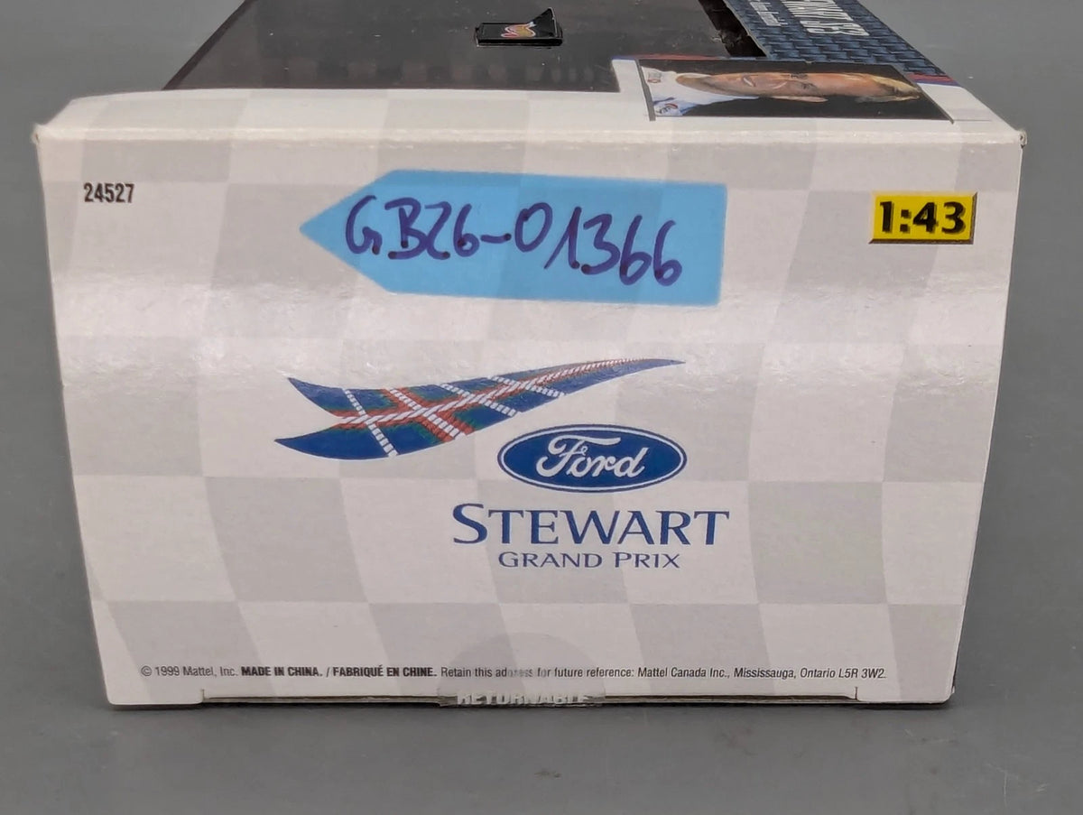 Modellautos 1:43 Hot Wheels Racing Stewart Ford sf3 #16 R. Barichello mit OVP