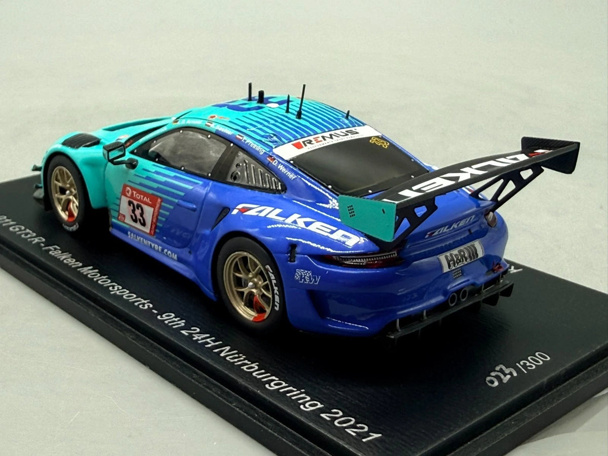 Modellautos 1:43 Spark Porsche 911 GT3 R - Nürburgring 2021 #33 mit OVP