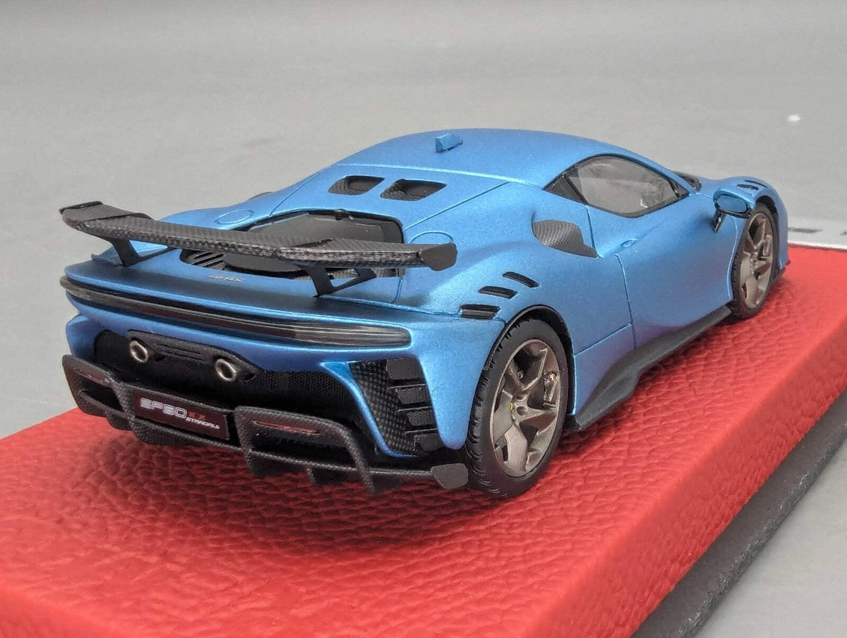 Modellautos 1:43 BBR Concept43 Ferrari SF90XX Stradale Matt Blue Ltd 19/20 OVP