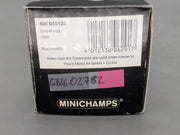 Modellautos 1:43 Minichamps Opel Monza 1980 Blau Metallic mit OVP