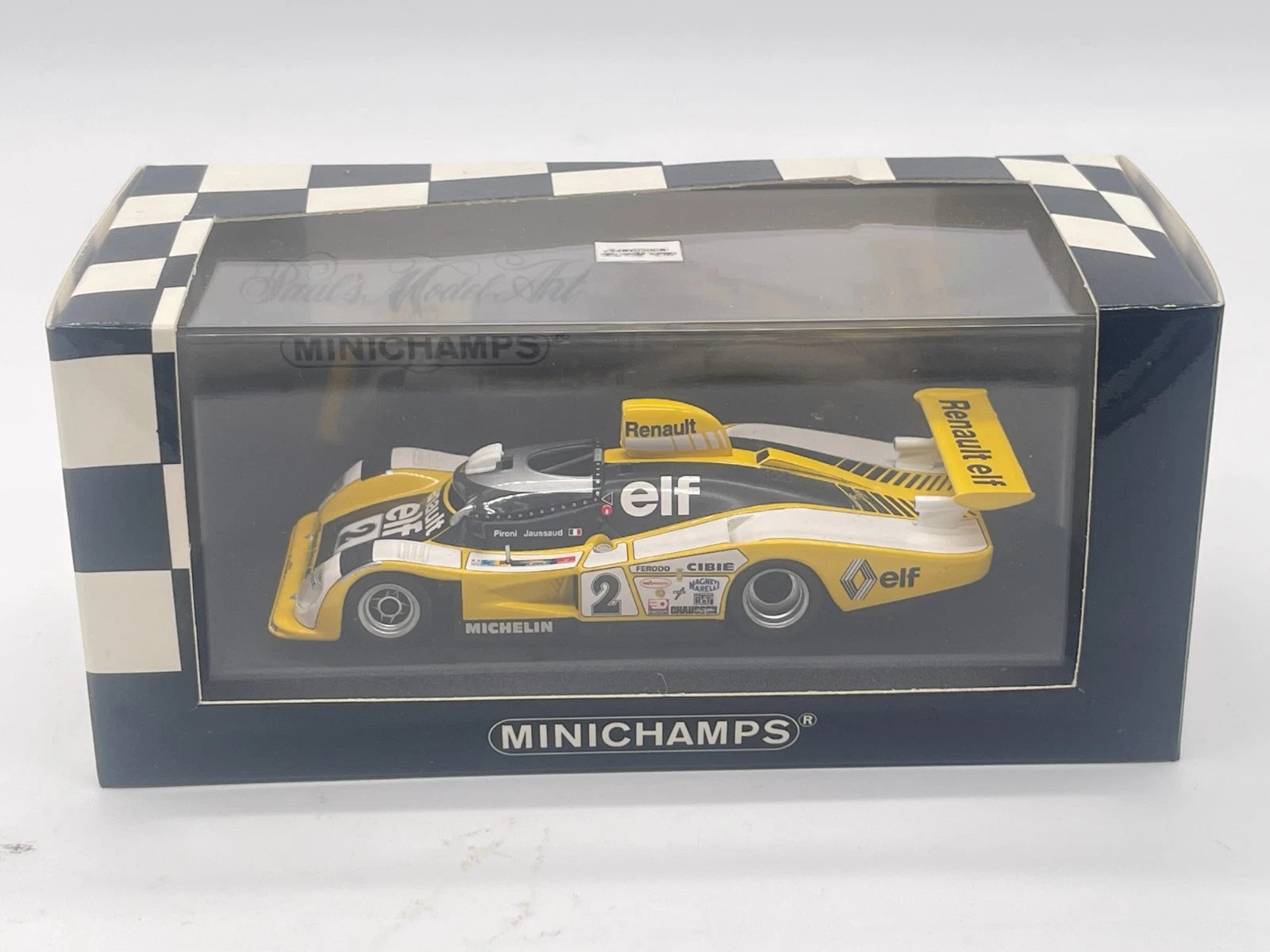 Modellautos 1:43 Minichamps Renault Alpine A442-B WINNER Le Mans 1978 #2 mit OVP