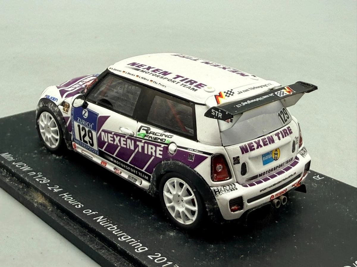 Modellautos 1:43 Spark Mini JCW #129 24h Nürburgring 2013 + OVP