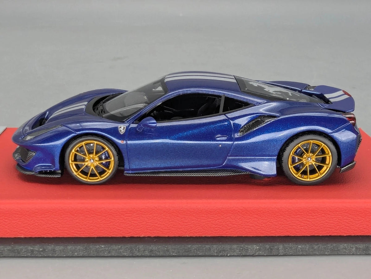 Modellautos 1:43 BBR Concept43 Ferrari 488 Pista LHD Garage Leirer CH 01/20 OVP