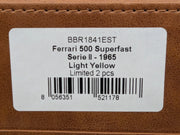 Modellautos 1:18 BBR Ferrari 500 Superfast Serie 2 im Lederkoffer Ltd 01/02 OVP