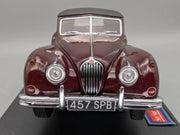 Modellautos 1:18 Sun Star Jaguar XK140 Drophead Coupe Dunkel Rot mit OVP