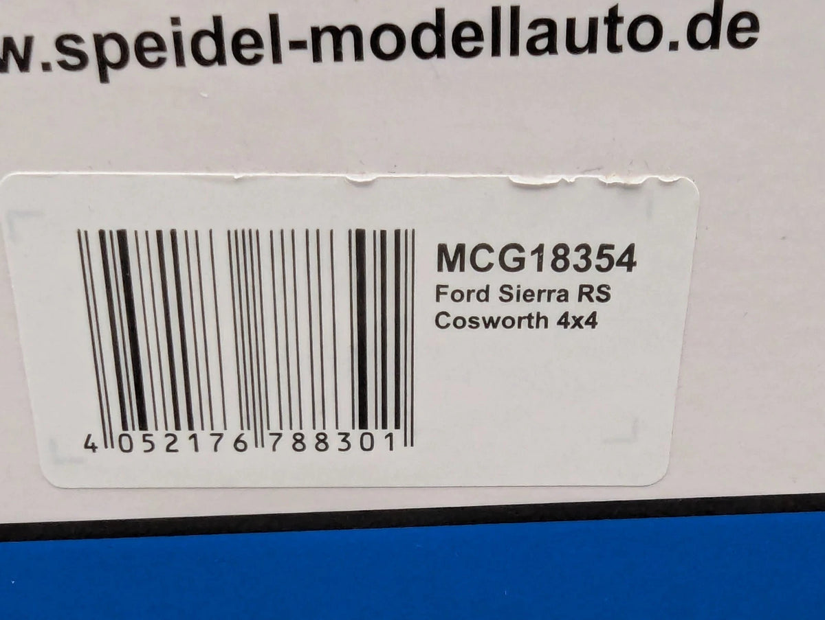 Modellautos 1:18 MCG Modelcar Group 18354 Ford Sierra RS Cosworth 4x4 mit OVP