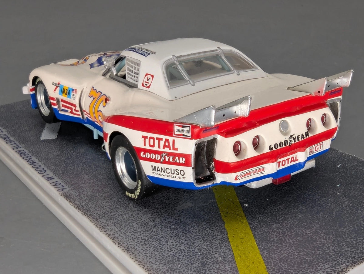 Modellautos 1:43 Spark Bizarre BZ10 Chevrolet Corvette Greenwood LM 1976 mit OVP