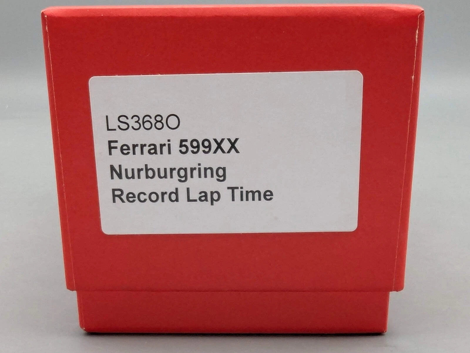 Modellautos 1:43 LookSmart Ferrari 599XX Nürburgring Record Lap TimeOVP