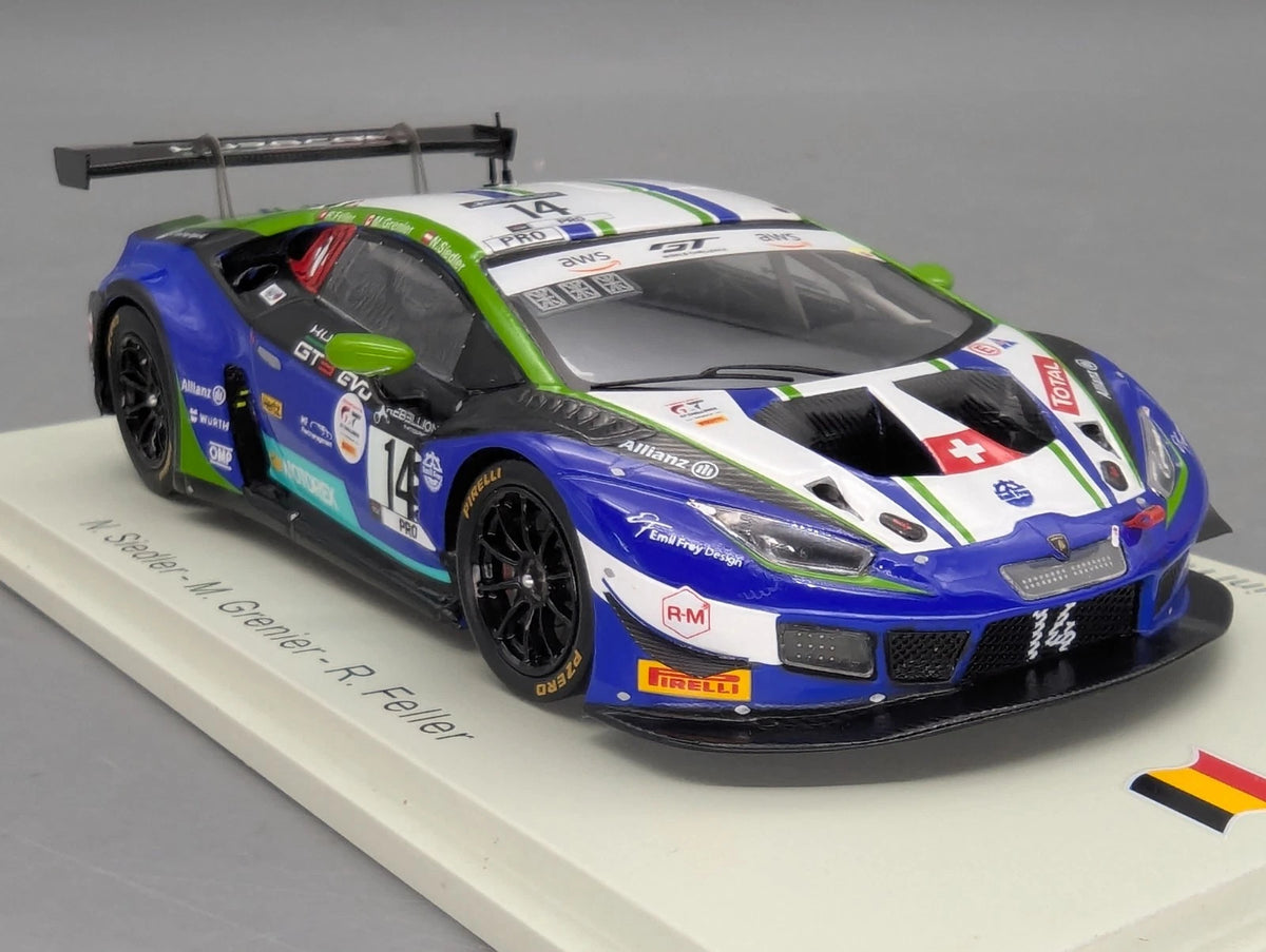 Modellautos 1:43 Spark SB382 Lamborghini Huracan GT3 EVO 24h Spa 2020 #14 OVP