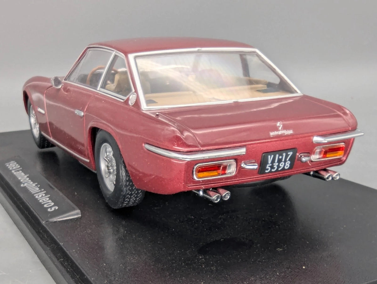 Modellautos 1:18 KK-Scale Lamborghini Islero S 1969 Rot mit OVP