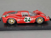 Modellautos 1:43 Brumm Ferrari 330 P4 Coupe Zweiter Daytona 1967 #24 mit OVP