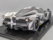 Modellautos 1:12 BBR Ferrari LaFerrari 2013 Matt Camouflage Lt 29/60 Vitrine OVP