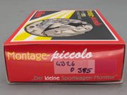 Modellautos 1:90 Schuco Montage Piccolo Porsche 356 Sportwagen Rot mit OVP