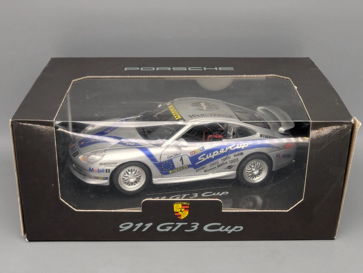 Modellautos 1:18 Bburago Porsche 911 GT3 Cup #1 mit WAP Dealer OVP