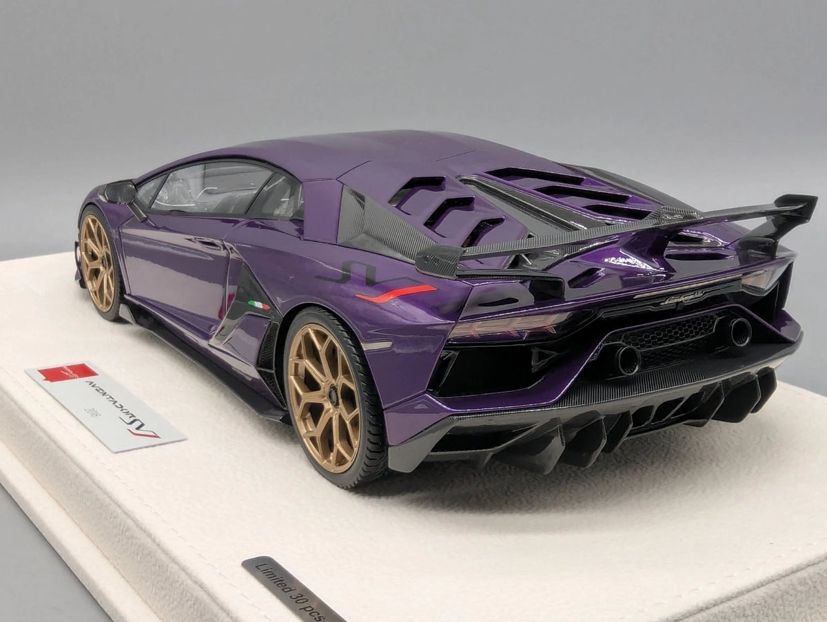 Eidolon Make Up 1:18 Lamborghini Aventador SVJ 2018 Viola Pasifae 23/30 mit OVP