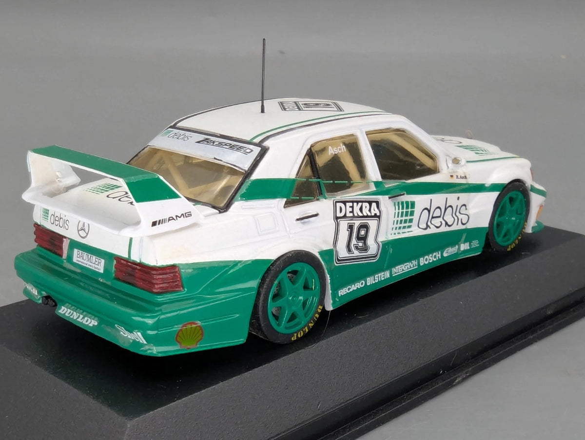 Modellautos 1:43 Minichamps Mercedes Benz 190E EVO2 1. Version 1992 #19 Asch OVP