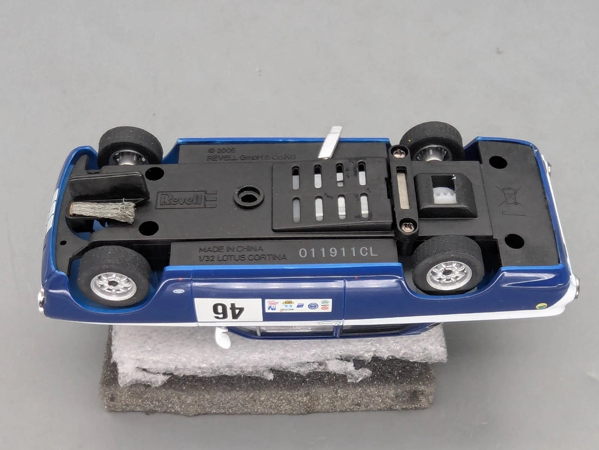 Modellautos Slotcar 1:32 Revell Lotus Cortina #46 Rainer Schwedt mit OVP