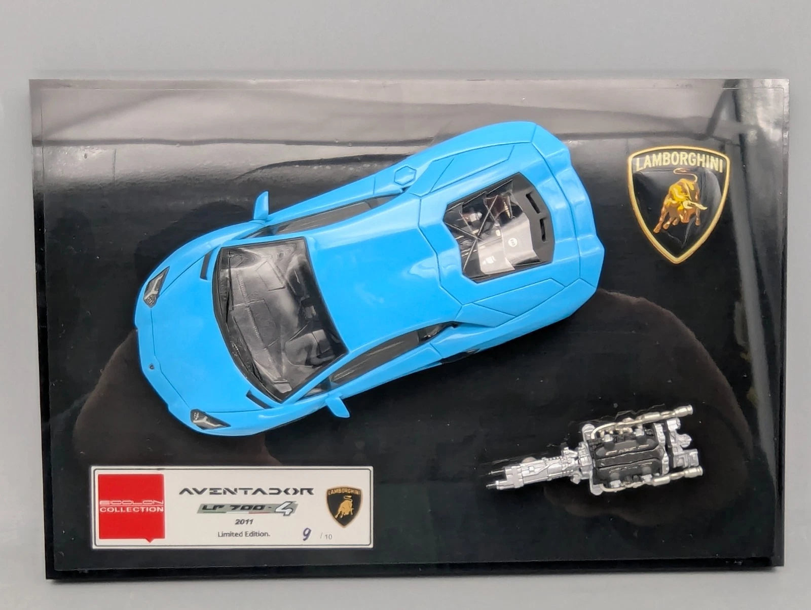 Eidolon Make Up 1:43 Lamborghini Aventador LP700-4 2011 Engine Set 09/10 OVP