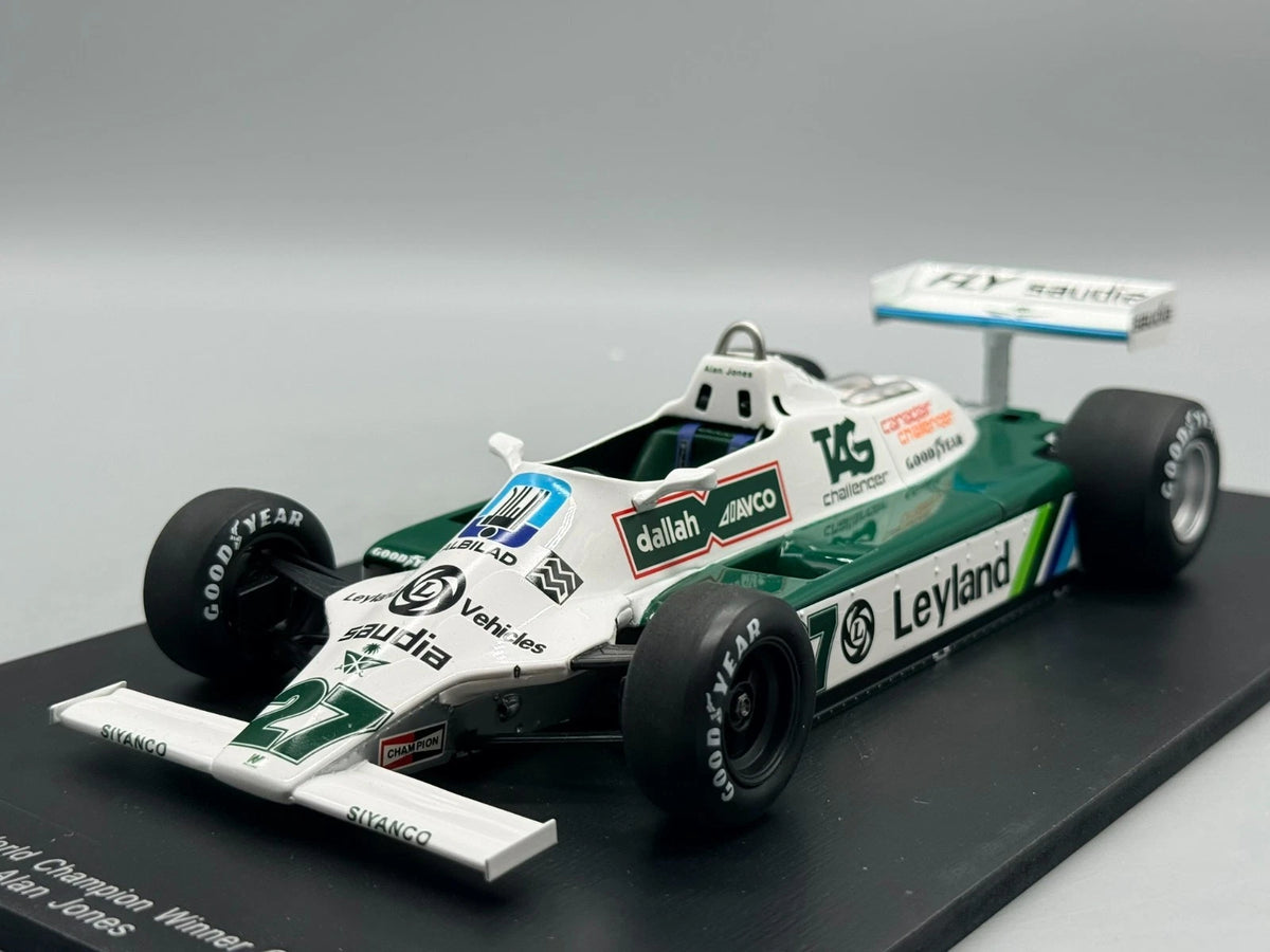 Modellautos 1:18 Spark Williams FW07B World Champion Winner Canadian 1980 + OVP