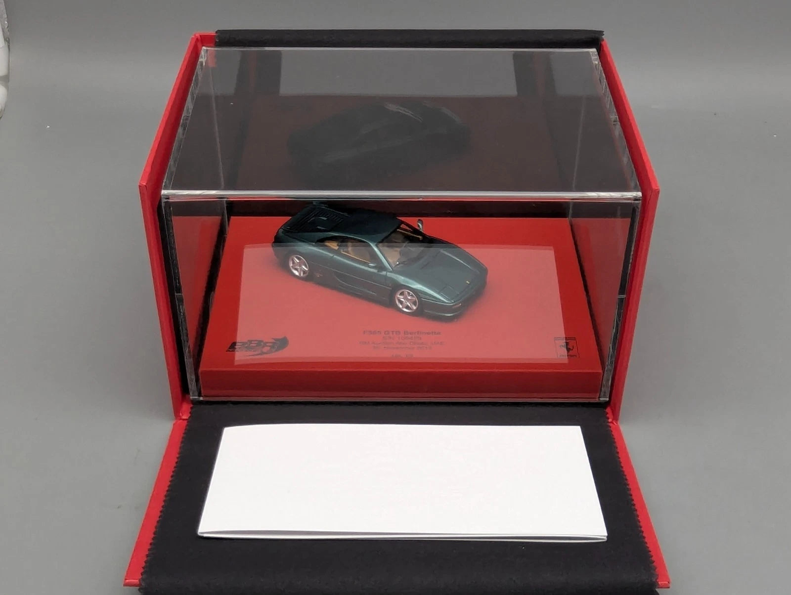 Modellautos 1:43 BBR Ferrari 355 GTB Berlinetta Auction UAE 2019 1/3 in OVP