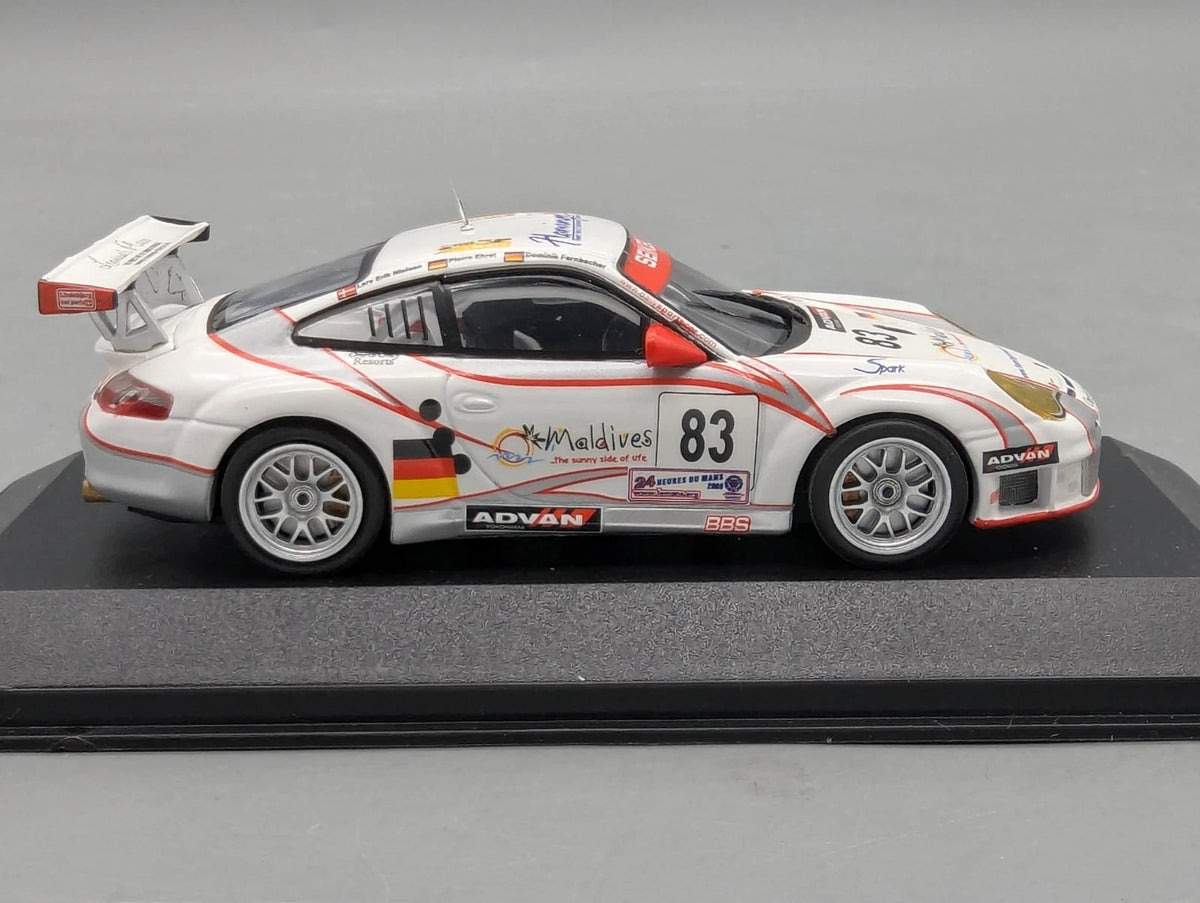 Modellautos 1:43 Minichamps Porsche 911 996 GT3 RSR 2. LeMans GT2 2006 #83 OVP