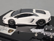 Eidolon Make Up 1:43 Lamborghini Aventador LP760-2 Engine Set Oakley Weiß OVP