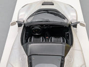 Modellautos 1:43 BBR Ferrari LaFerrari Aperta Weiß Ltd 01/24 mit Vitrine + OVP