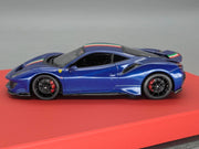 Modellautos 1:43 BBR Ferrari 488 Pista RHD Blu TdF 2019 Romans 2020 Ltd 1/5 OVP