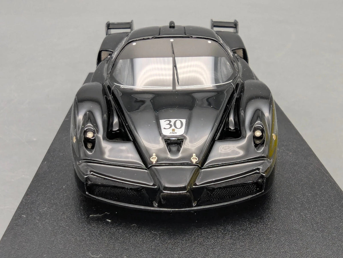Modellautos 1:43 BBR Ferrari FXX  2006 Black #30 M. Schumacher mit Vitrine + OVP