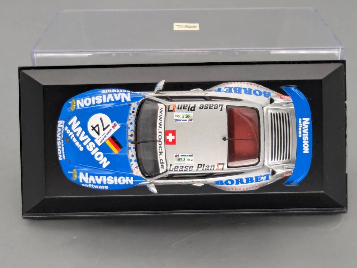 Modellautos 1:43 Minichamps Porsche 911 GT2 24h Le Mans 1997 #74 neutrale OVP