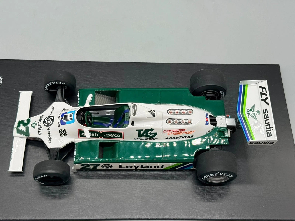 Modellautos 1:18 Spark Williams FW07B World Champion Winner Canadian 1980 + OVP