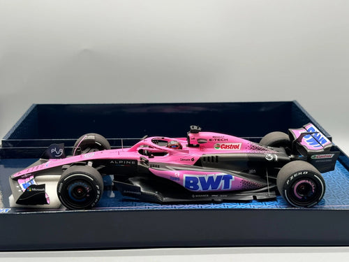 Modellautos 1:18 Minichamps BWT Alpine F1 Team A523 Esteban Ocon GP 2023 mit OVP
