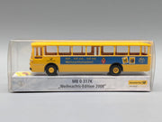 Bus Modell 1:87 Brekina Mercedes Benz  0 317K "Weihnachts-Edition 2008" mit OVP
