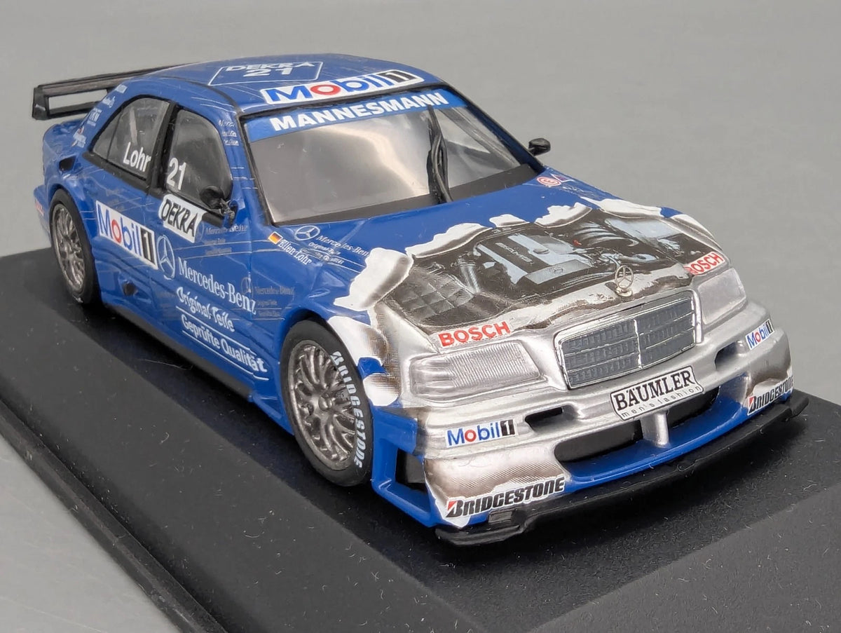 Modellautos 1:43 Minichamps Mercedes Benz C-Klasse DTM 1996 #21 Lohr OVP