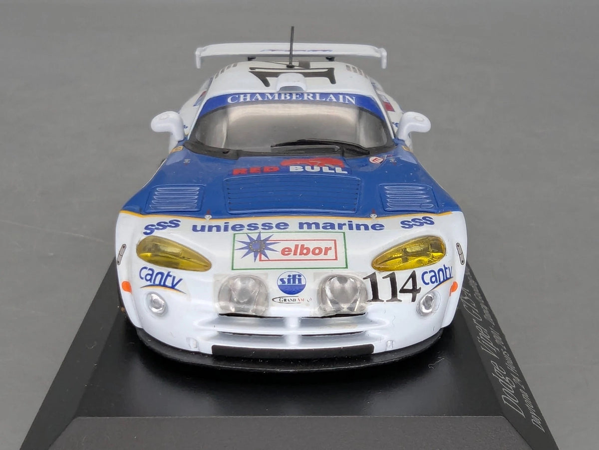 Modellautos 1:43 Minichamps Dodge Viper GTS-R 24h Le Mans 2001 #114 mit OVP