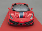 Modellautos 1:43 BBR Concept43 Ferrari 488 Pista Spider RHD Rot Ltd 01/20 OVP