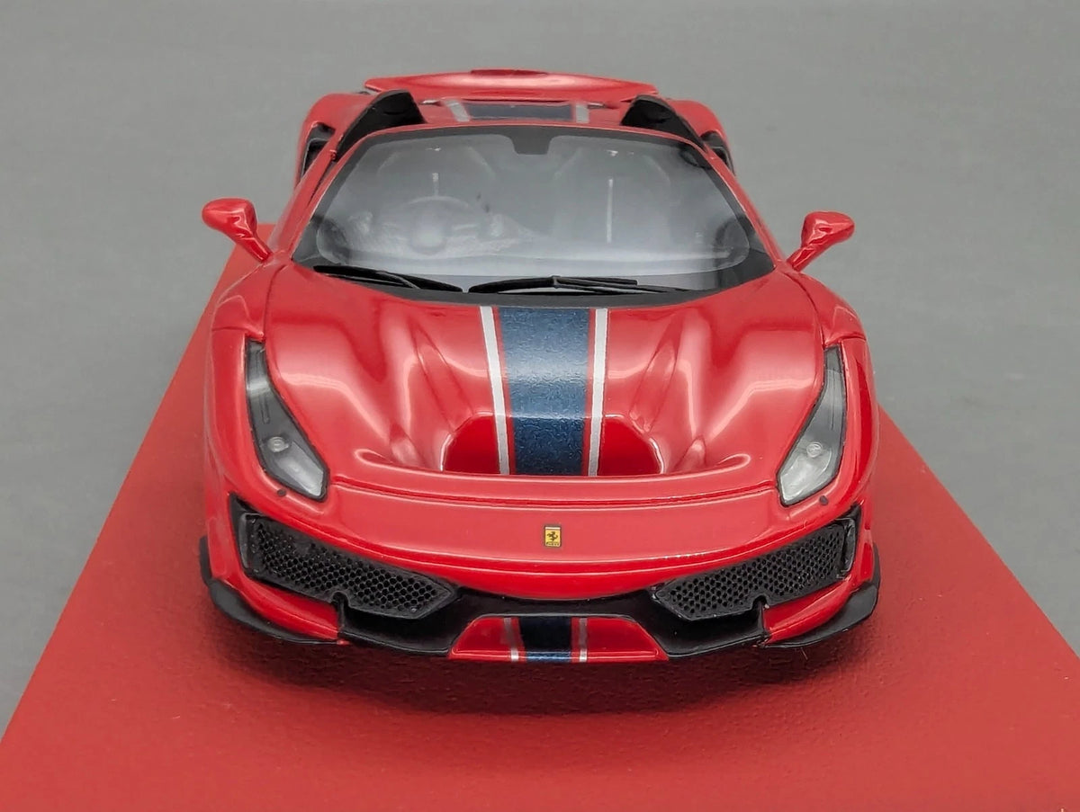 Modellautos 1:43 BBR Concept43 Ferrari 488 Pista Spider RHD Rot Ltd 01/20 OVP