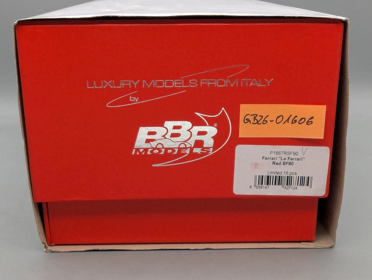 Modellautos 1:18 BBR Ferrari LaFerrari Red SF90 Ltd 10/18 mit Vitine und OVP