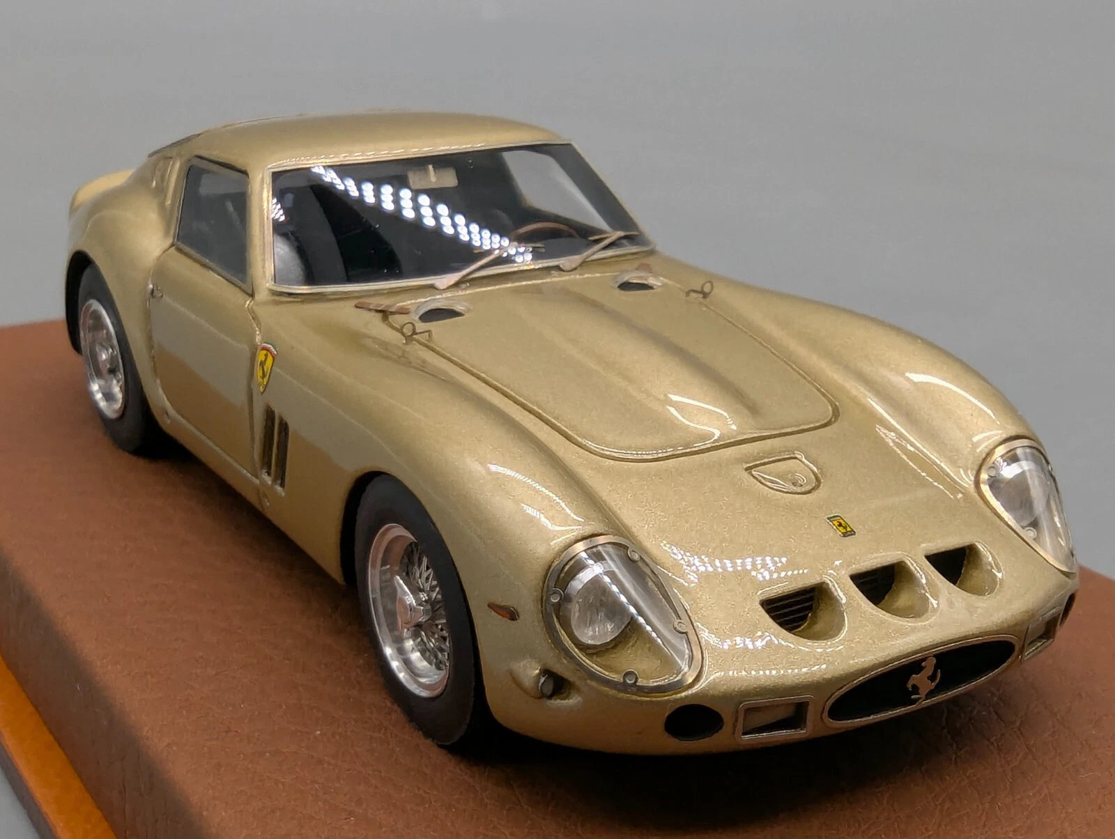 Modellautos 1:43 BBR CALSITO Ferrari 250 GTO Street 1962 Gold 13/25 OVP