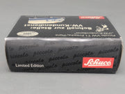 Modellautos 1:90 Schuco Piccolo VW T1 Pritsche / Plane VW-Kundendienst in OVP