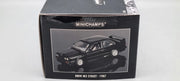 Modellautos 1:18 Minichamps 180 020300 BMW M3 Street 1987 Black OVP